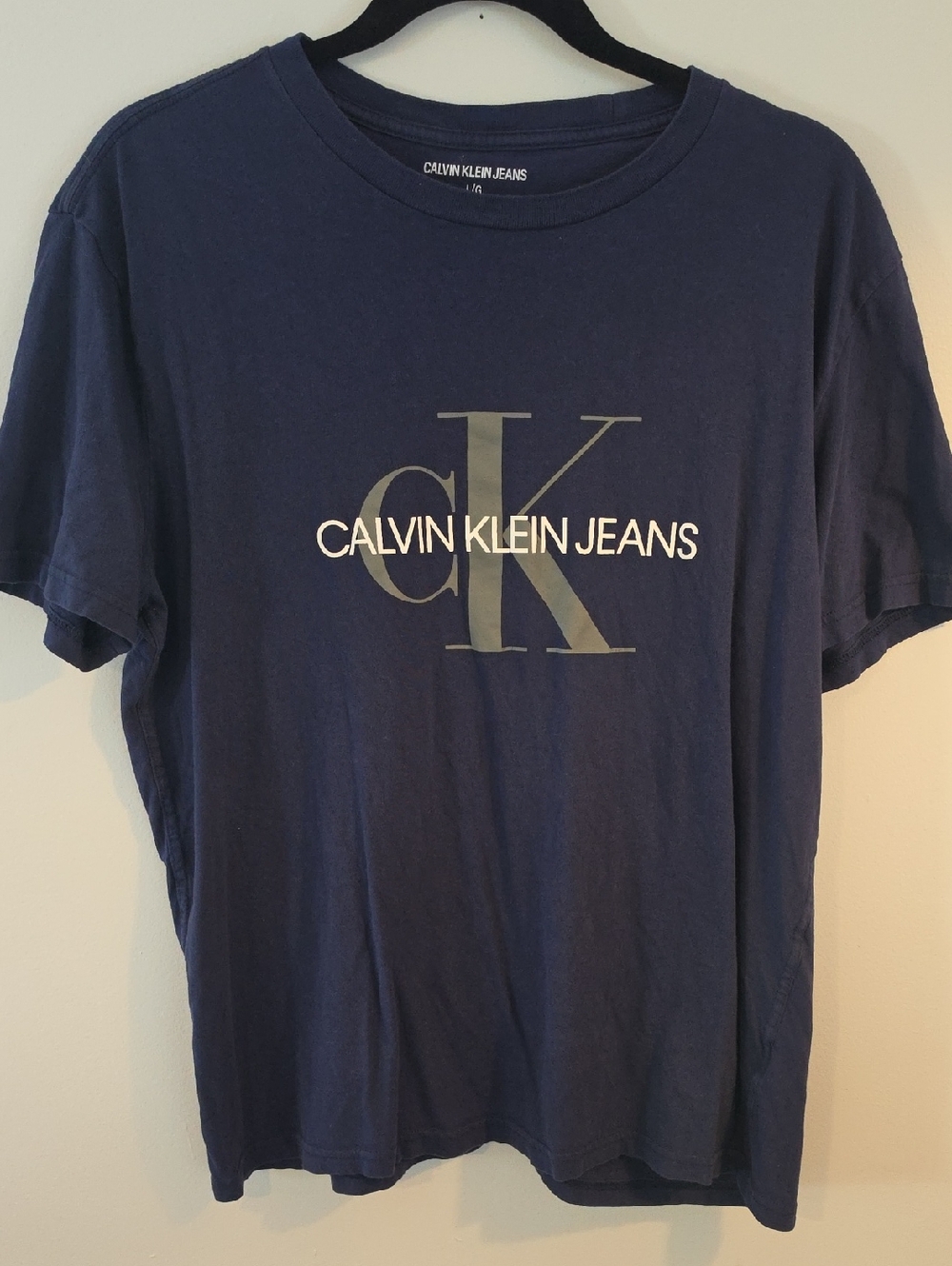 Calvin Klein Jeans Dark Navy Logo T‑Shirt